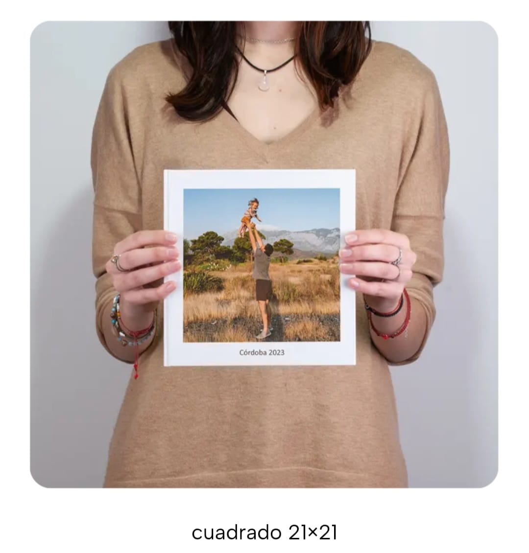 fotolibro cuadrado 21 x 21 cm