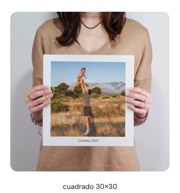 fotolibro cuadrado 30 x 30 cm