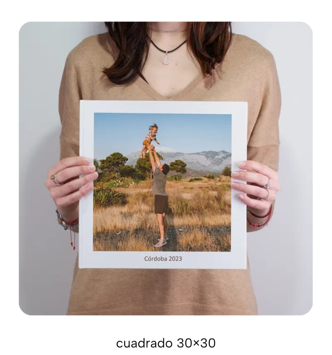 fotolibro cuadrado 30 x 30 cm